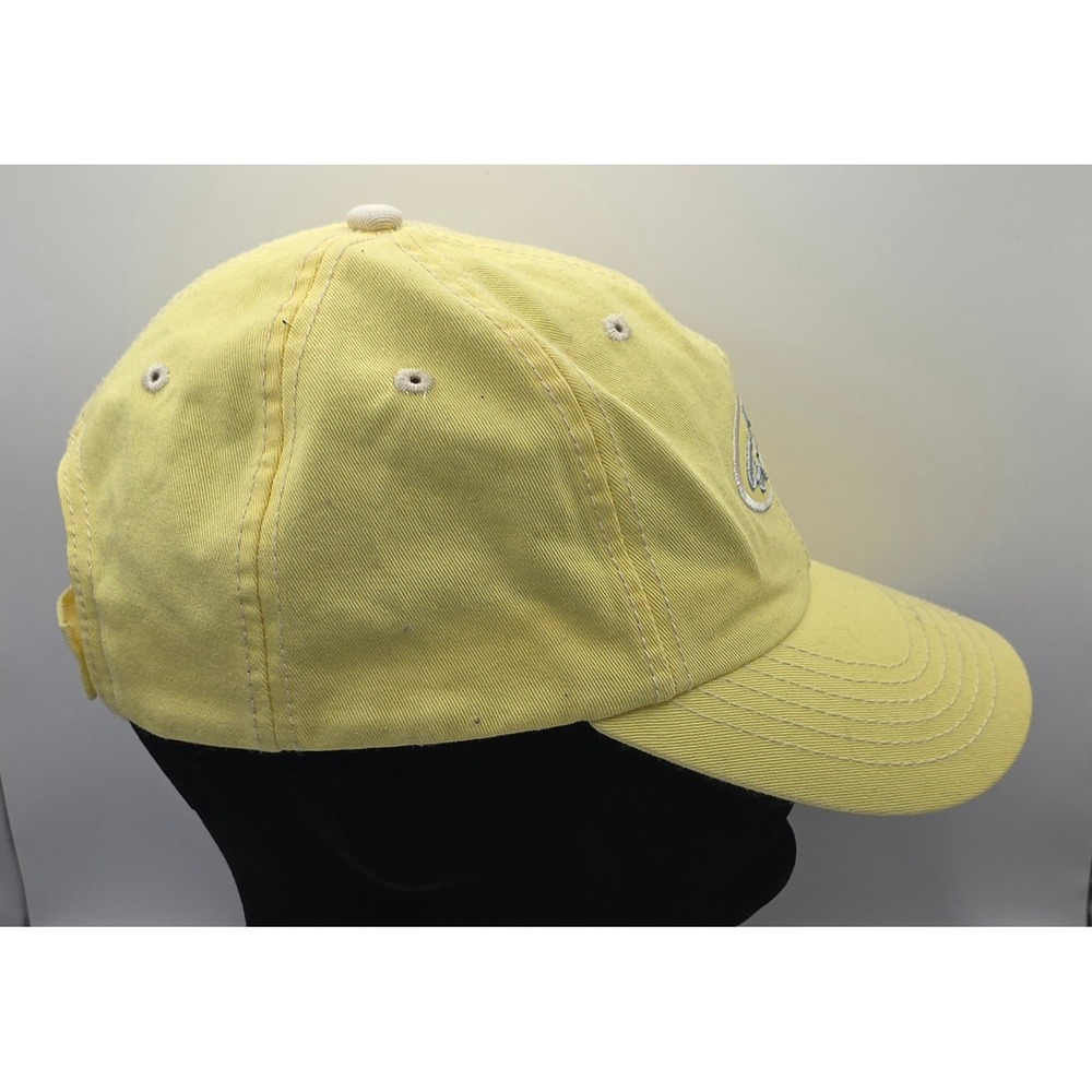 Greg Norman Golf Hat Strapback Yellow Shark PGA Cap - Picture 5 of 9
